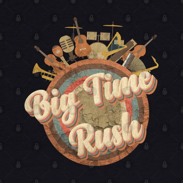 Music Tour Vintage Retro // Big Time Rus by kumurkumur